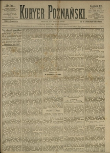 Kurier Poznański 1886.03.27 R.15 nr70