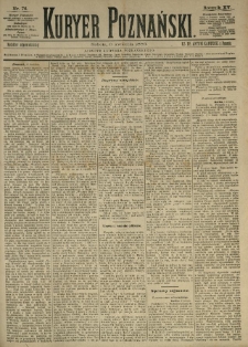 Kurier Poznański 1886.04.03 R.15 nr76