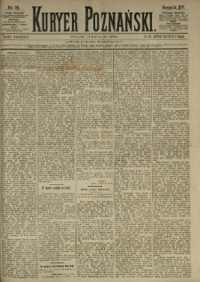 Kurier Poznański 1886.04.06 R.15 nr78