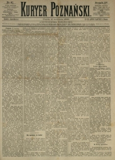 Kurier Poznański 1886.04.16 R.15 nr87