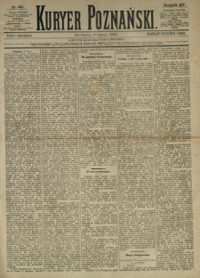 Kurier Poznański 1886.07.18 R.15 nr161