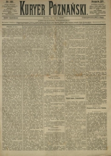 Kurier Poznański 1886.07.21 R.15 nr163