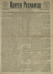 Kurier Poznański 1886.08.01 R.15 nr173