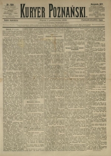 Kurier Poznański 1886.10.01 R.15 nr224
