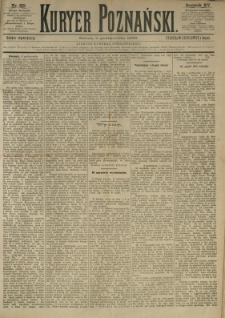 Kurier Poznański 1886.10.09 R.15 nr231
