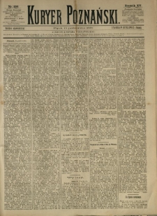 Kurier Poznański 1886.10.15 R.15 nr236
