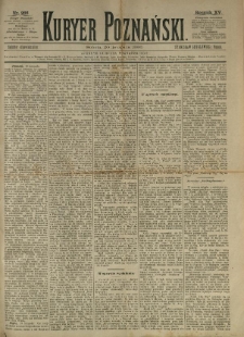 Kurier Poznański 1886.11.20 R.15 nr266