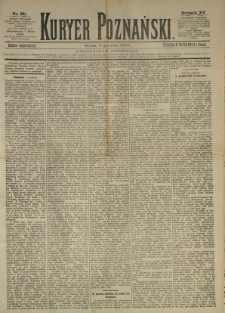 Kurier Poznański 1886.12.08 R.15 nr281