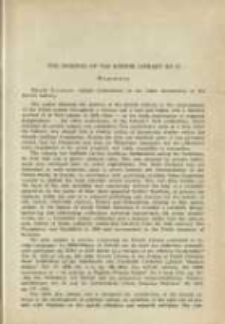 The Journal of the Kórnik Library No 17. Summary. Pamiętnik Biblioteki Kórnickiej Z. 17.