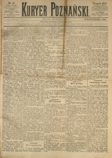 Kurier Poznański 1887.01.18 R.16 nr13
