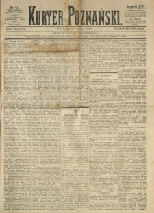 Kurier Poznański 1887.02.20 R.16 nr41