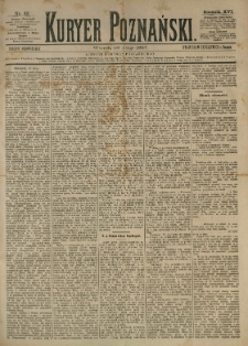Kurier Poznański 1887.02.22 R.16 nr42
