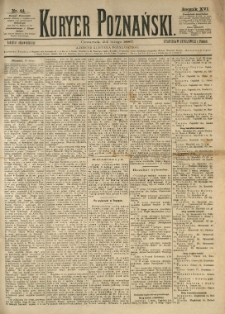 Kurier Poznański 1887.02.24 R.16 nr44