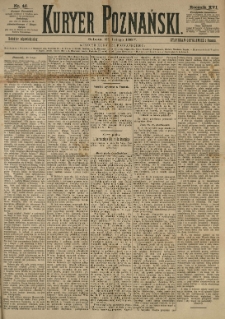 Kurier Poznański 1887.02.26 R.16 nr46