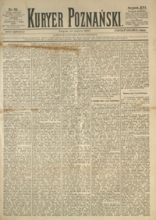 Kurier Poznański 1887.03.18 R.16 nr63