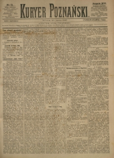 Kurier Poznański 1887.03.29 R.16 nr71