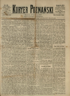 Kurier Poznański 1887.04.17 R.16 nr87