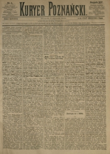 Kurier Poznański 1885.01.06 R.14 nr4