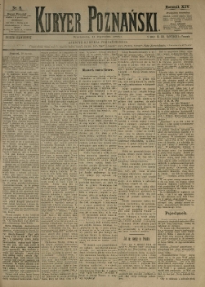 Kurier Poznański 1885.01.11 R.14 nr8
