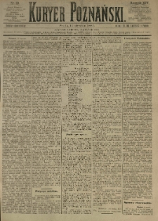 Kurier Poznański 1885.01.14 R.14 nr10