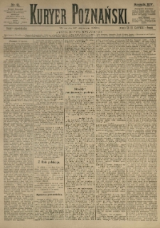 Kurier Poznański 1885.01.27 R.14 nr21