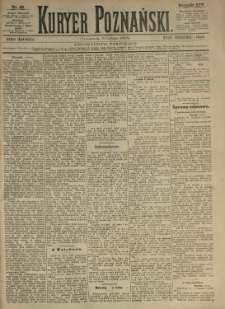 Kurier Poznański 1885.02.05 R.14 nr28