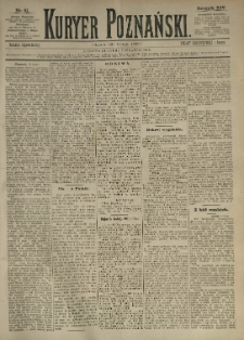 Kurier Poznański 1885.02.20 R.14 nr41
