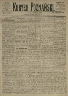 Kurier Poznański 1885.02.26 R.14 nr46