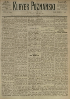 Kurier Poznański 1885.04.08 R.14 nr79