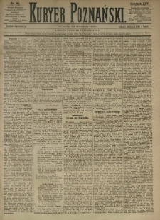 Kurier Poznański 1885.04.14 R.14 nr84