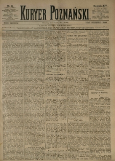 Kurier Poznański 1885.04.22 R.14 nr91