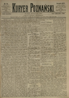Kurier Poznański 1885.04.26 R.14 nr95
