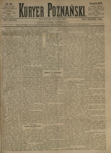 Kurier Poznański 1885.04.28 R.14 nr96