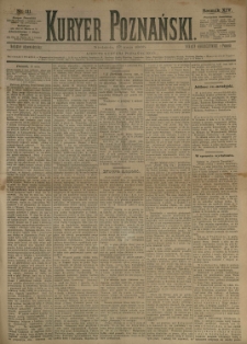 Kurier Poznański 1885.05.17 R.14 nr111