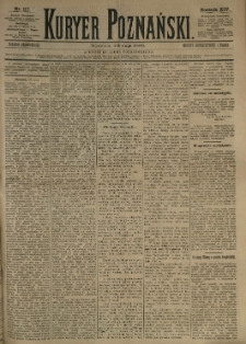 Kurier Poznański 1885.05.24 R.14 nr117
