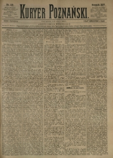 Kurier Poznański 1885.05.28 R.14 nr119