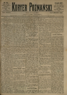 Kurier Poznański 1885.05.29 R.14 nr120