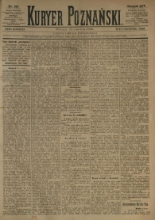 Kurier Poznański 1885.06.23 R.14 nr140