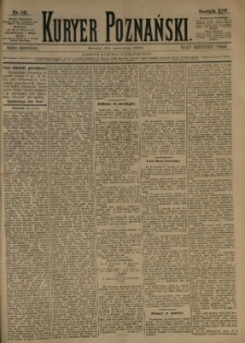 Kurier Poznański 1885.06.24 R.14 nr141