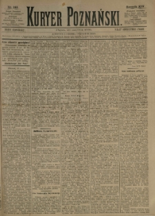 Kurier Poznański 1885.06.26 R.14 nr143