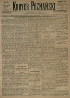 Kurier Poznański 1885.07.15 R.14 nr158