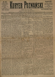 Kurier Poznański 1885.07.22 R.14 nr164