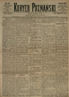 Kurier Poznański 1885.07.25 R.14 nr167