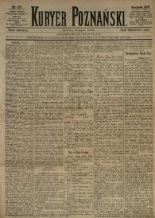 Kurier Poznański 1885.07.25 R.14 nr167