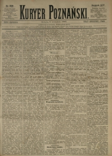 Kurier Poznański 1885.09.05 R.14 nr202