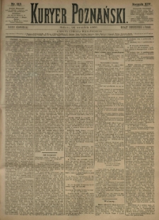 Kurier Poznański 1885.09.26 R.14 nr219