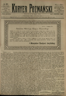 Kurier Poznański 1885.11.10 R.14 nr257