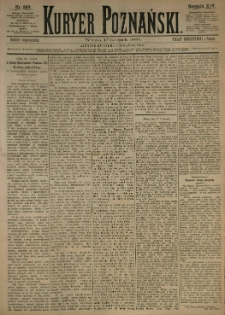 Kurier Poznański 1885.11.17 R.14 nr263