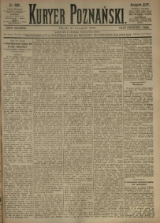 Kurier Poznański 1885.11.20 R.14 nr266