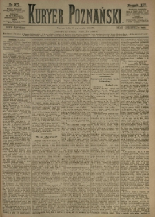 Kurier Poznański 1885.12.03 R.14 nr277